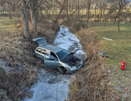 V sobotu zasahovali hasiči u dvou nehod