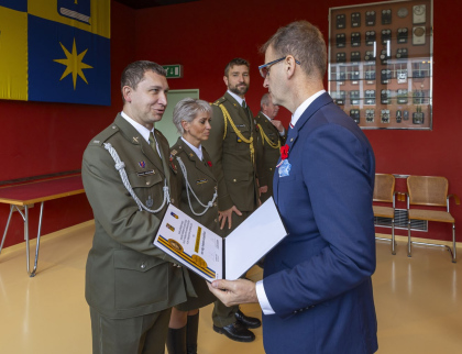 Hejtman ocenil osobnosti přispívající k ochraně vlasti i odkazu protinacistického odboje