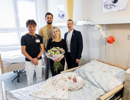 Ve zlínské porodnici měli vloni 1447 porodů