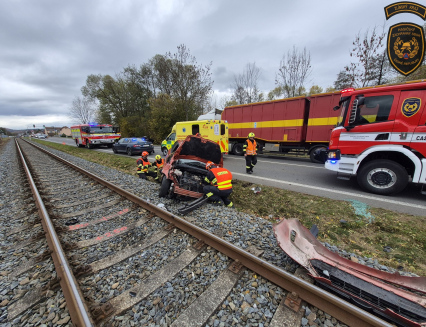 Bouračka u Zašové zastavila provoz vlaků