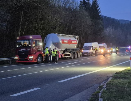 Dopravně bezpečnostní akce u Horní Bečvy. Sedm řidičů nadýchalo 