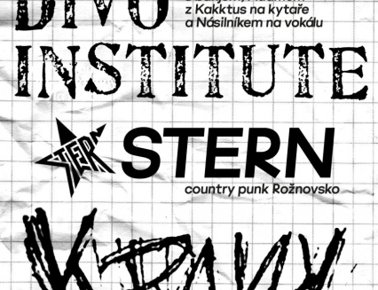 Divo Institute, KranK, Stern. Tři kapely, které přistupují k punku originálním způsobem