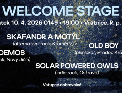 Welcome stage – minifestival začínajících i zkušených kapel