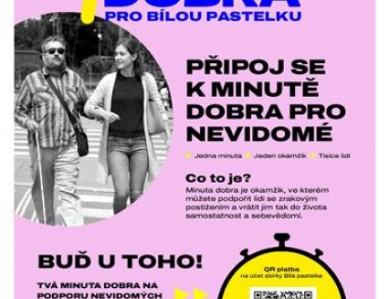 Bílá pastelka pomáhá lidem se zrakovým postižením. Zapojil se i Vsetín