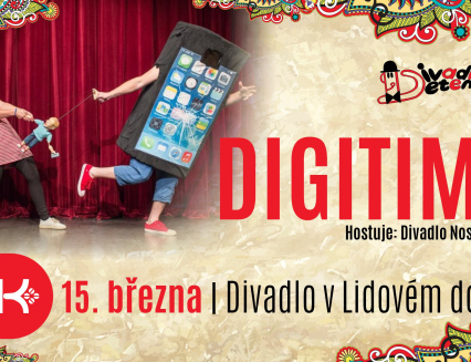 Cyklus Divadlo dětem přinese inscenaci pro školáky: Digitime otevře téma digitální doby
