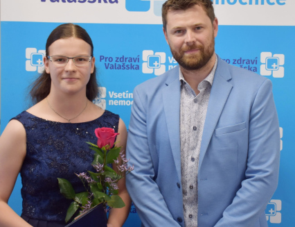 Cena ředitele Vsetínské nemocnice pro Danielu Matějovou