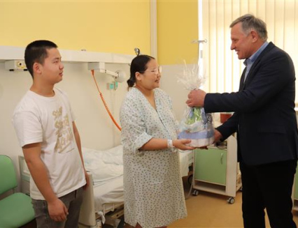 Prvním Vsetíňanem narozeným v roce 2026 je Tugs Azjargal