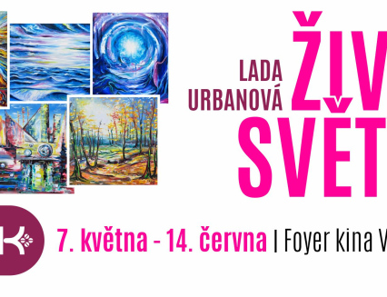 Snové krajiny i světy pod hladinou v kině Vatra představí malířka Lada Urbanová