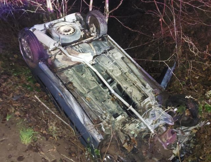 Havaroval a nadýchal přes dvě promile