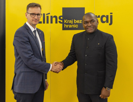 Hejtman přijal delegaci z afrického Gabonu, jednal o možnostech budoucí spolupráce