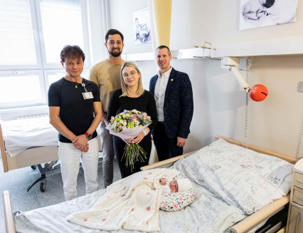 Ve zlínské porodnici měli vloni 1447 porodů