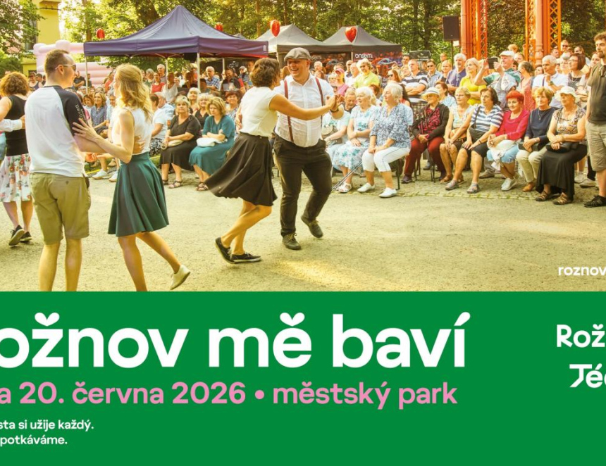 Rožnov bude v červnu opět bavit. Městské slavnosti nabídnou nejdelší stůl i koncert Lenky Dusilové