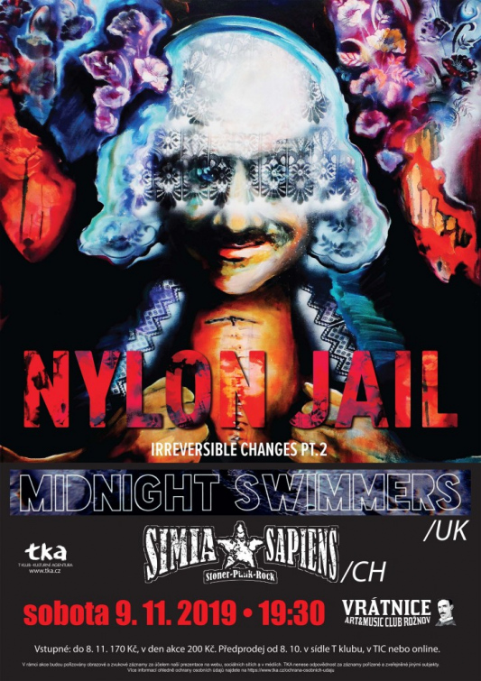 Nylon Jail, Midnight Swimmers a Simia Sapiens v rožnovské Vrátnici