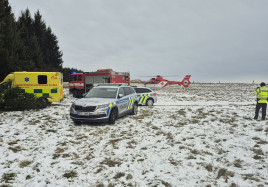 Hasici urazy v lese3