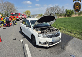 Zlin motorka a auto1