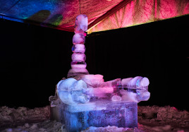 Pustevny ledove sochy Otakar Hofr 5