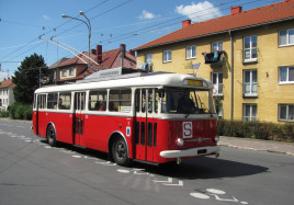 Zlin stary trolejbus